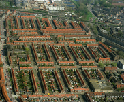 85219 Luchtfoto van de wijk Ondiep te Utrecht, uit het zuidwesten, met geheel links het Ondiep en op de voorgrond de ...